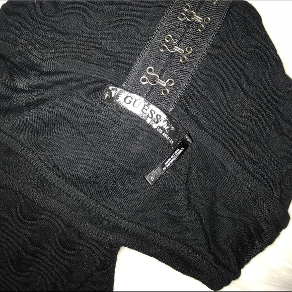 GUESS Ribbed Tube Dress - Picture 6 of 6